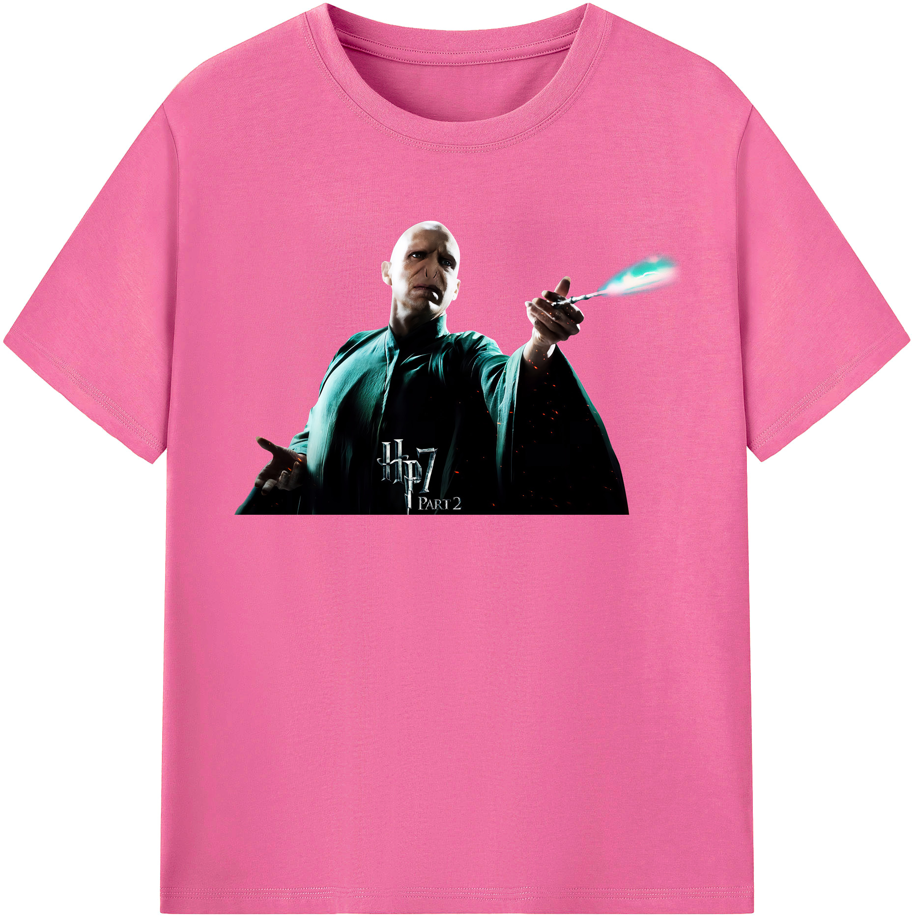 （画像用） Harry Potter ハリー・ポッターシリーズ レディースカジュアルプリントTシャツ（綿100％）